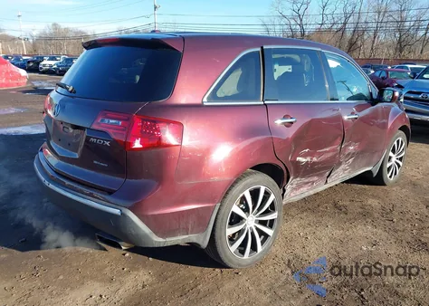 2011 Acura Mdx Technology Package из США, поврежденный, VIN 2HNYD2H47BH534342